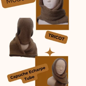 Moka – Capuche au tricot